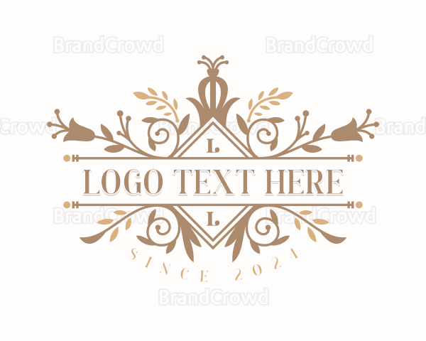 Luxury Floral Garden Logo