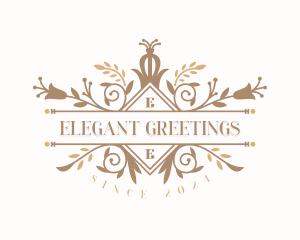 Luxury Floral Garden logo design