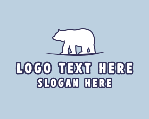 Animal - Polar Bear Wildlife logo design