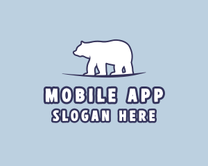 Polar Bear Wildlife logo design