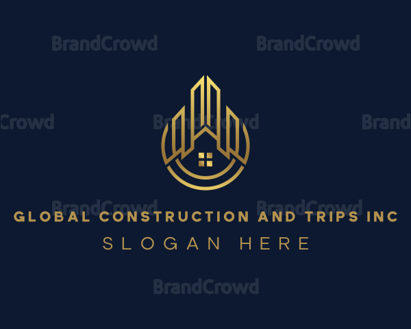 Realty Construction Buidling Logo