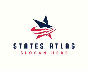 Patriotic Government Star logo design