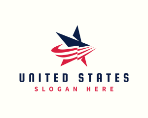 Patriotic Government Star logo design