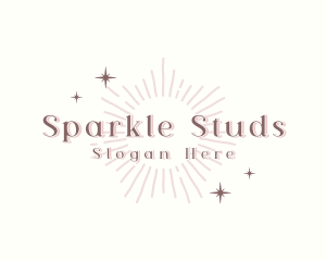 Mystic Sun Sparkle logo design