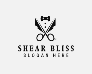 Barber Grooming Hairdresser logo design