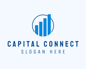 Business Stock Chart logo design