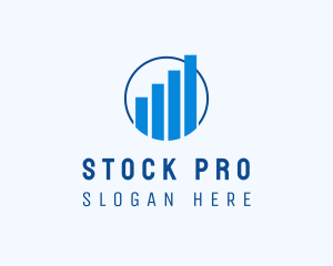 Stock - Business Stock Chart logo design