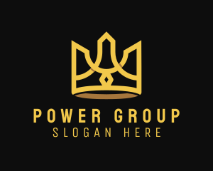 Golden Premium Crown  Logo