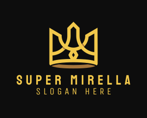 Golden Premium Crown  Logo