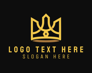 Golden Premium Crown  Logo