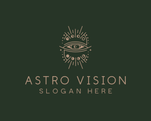 Eye Boho Astrology logo design