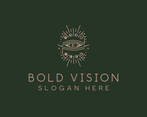 Eye Boho Astrology logo design