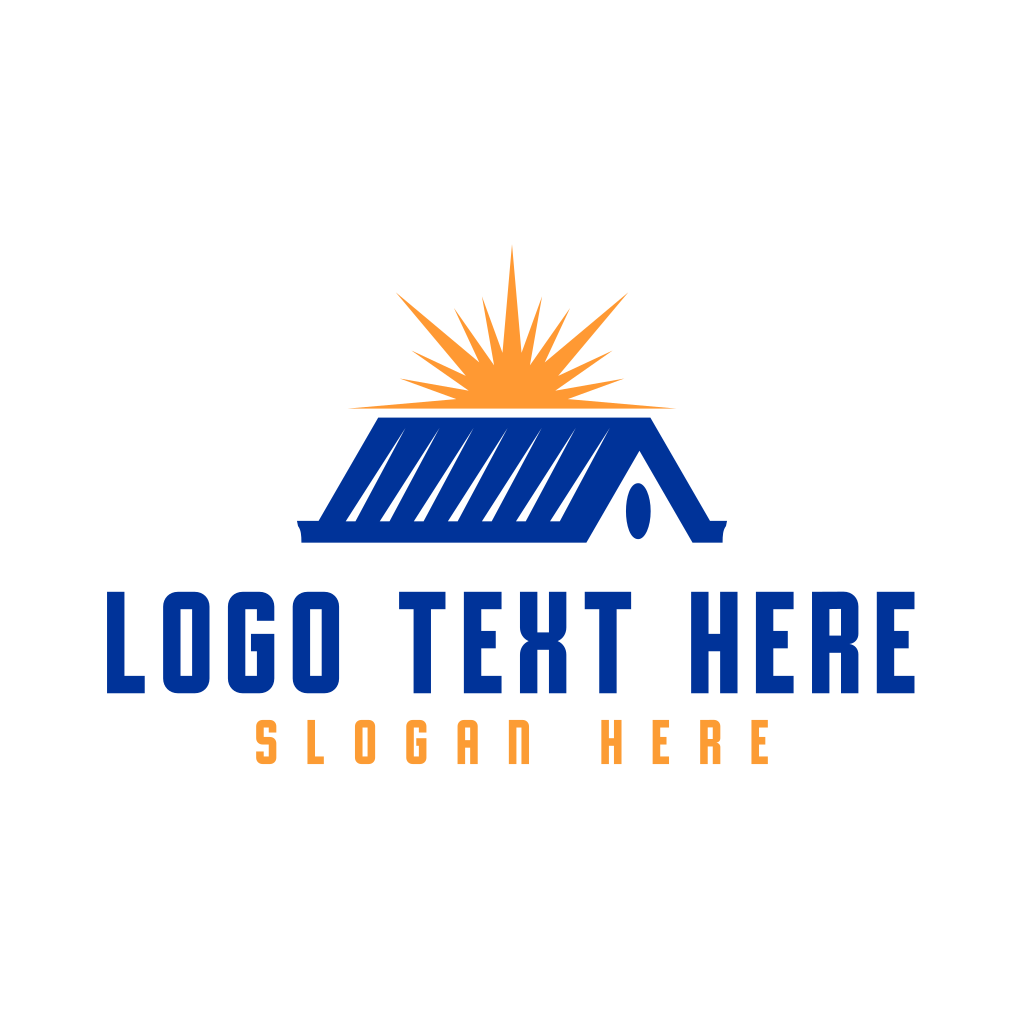 Blue Roof Sunset Logo | BrandCrowd Logo Maker