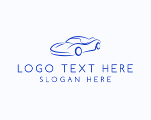 Sports Car Rental Logo