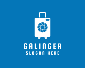 Luggage Camera Photography Logo