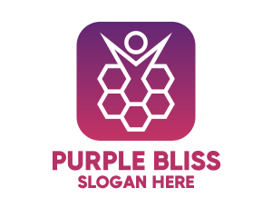 Purple - Purple Human Hive logo design