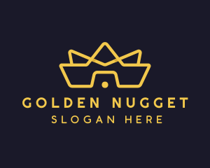 Golden Crown Boutique logo design