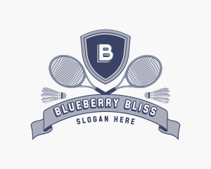 Sports Badminton Tournament logo design