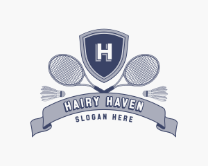 Sports Badminton Tournament logo design