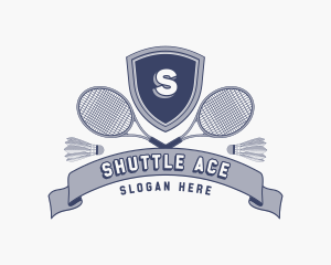 Sports Badminton Tournament logo design