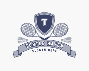 Sports Badminton Tournament logo design