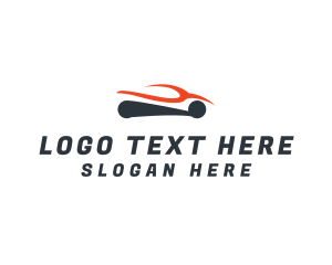 Mechanic - Auto Speeding Car logo design