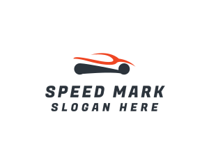 Auto Speeding Car logo design