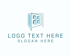 Shiny - Shiny Glass Window logo design