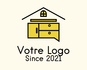 Structure - House Fixture Chat logo design
