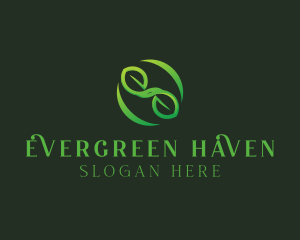 Environmental Leaf Plant logo design