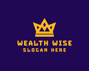 Medieval - Royal Finance Crown Jewelry logo design