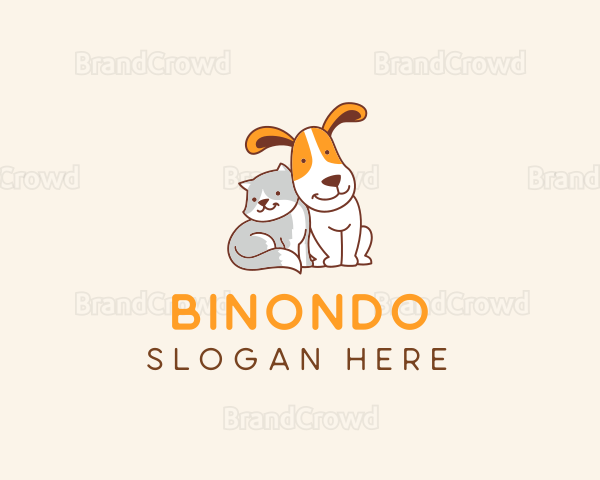 Dog Cat Pet Logo