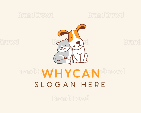 Dog Cat Pet Logo