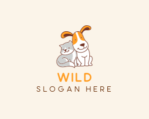 Dog Cat Pet Logo