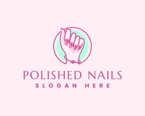 Nail - Nail Salon Boutique logo design