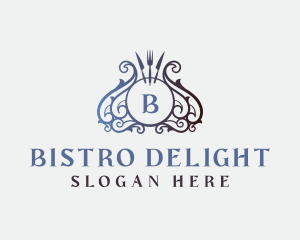 Luxury Gourmet Restaurant logo design