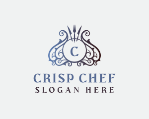 Luxury Gourmet Restaurant logo design