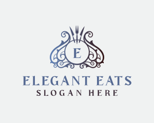 Luxury Gourmet Restaurant logo design