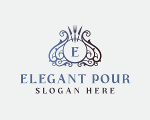 Luxury Gourmet Restaurant logo design