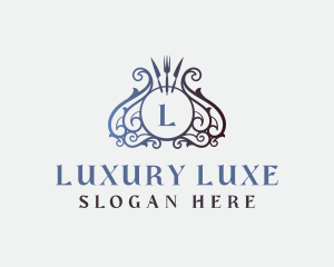 Luxury Gourmet Restaurant logo design