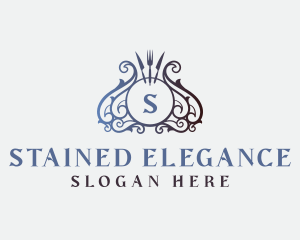 Luxury Gourmet Restaurant logo design