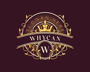 Crown Royalty Ornament Logo