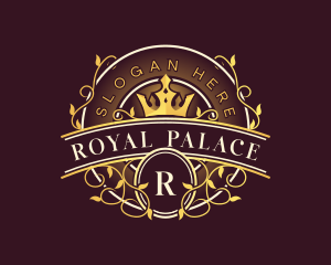 Crown Royalty Ornament logo design