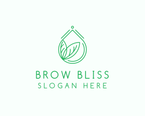 Herbal Wellness Oil logo design