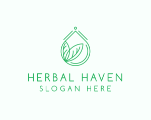 Herbal - Herbal Wellness Oil logo design