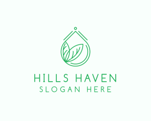 Herbal Wellness Oil logo design