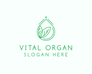 Herbal Wellness Oil logo design