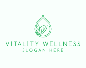 Herbal Wellness Oil logo design