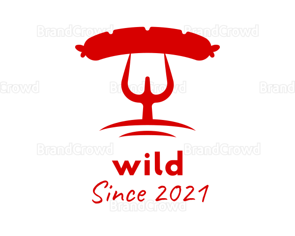 Red Grill Sausage Logo