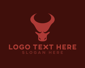 Vegan Meat - Red Bull Toro logo design